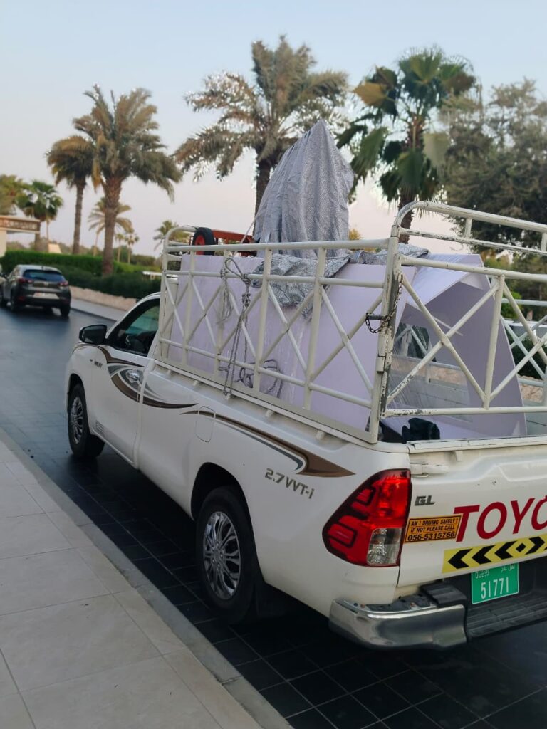 Rent a pickup truck sharjah