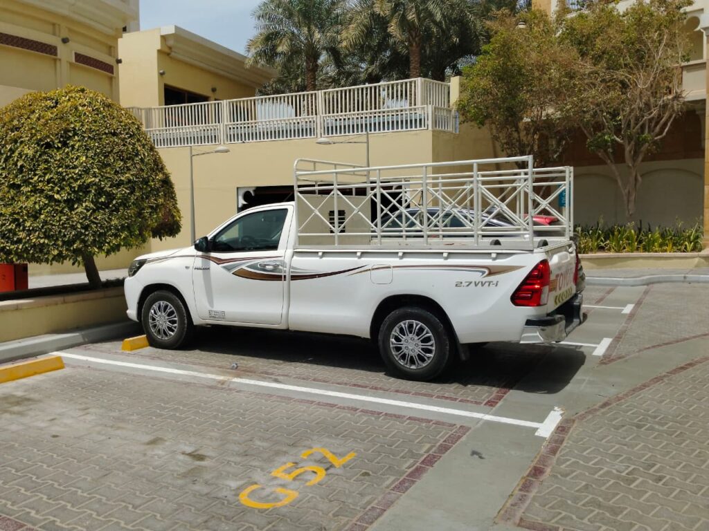 Pickup for rent in fujairah